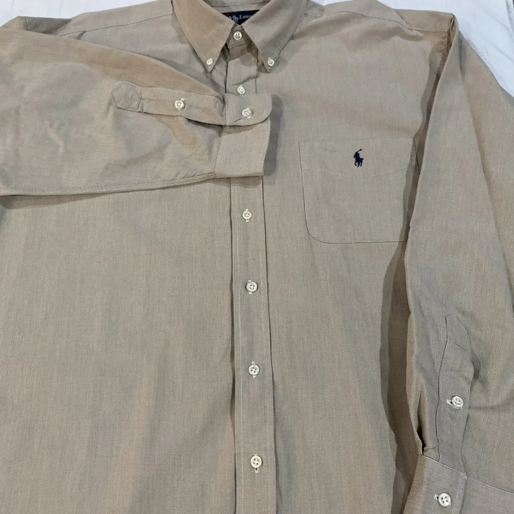 Polo Ralph Lauren Size XL Big Shirt Button Up Dress Shirt - Picture 3 of 5